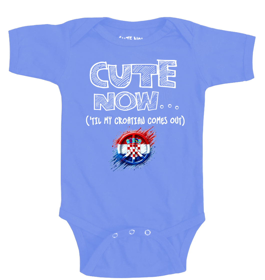 Peace ('Til My Croatian Comes Out) Bodysuit