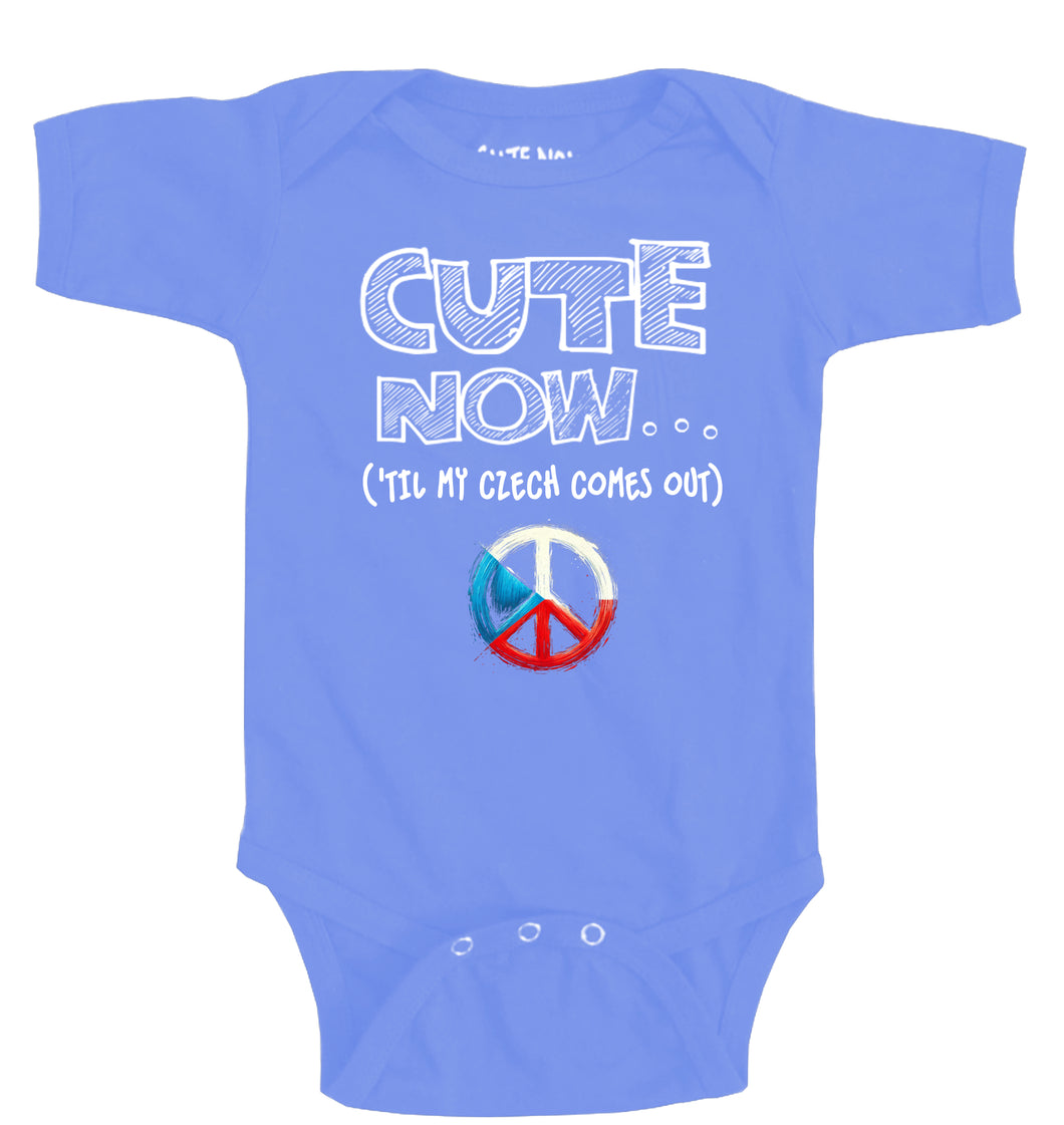 Peace ('Til My Czech Comes Out) Bodysuit