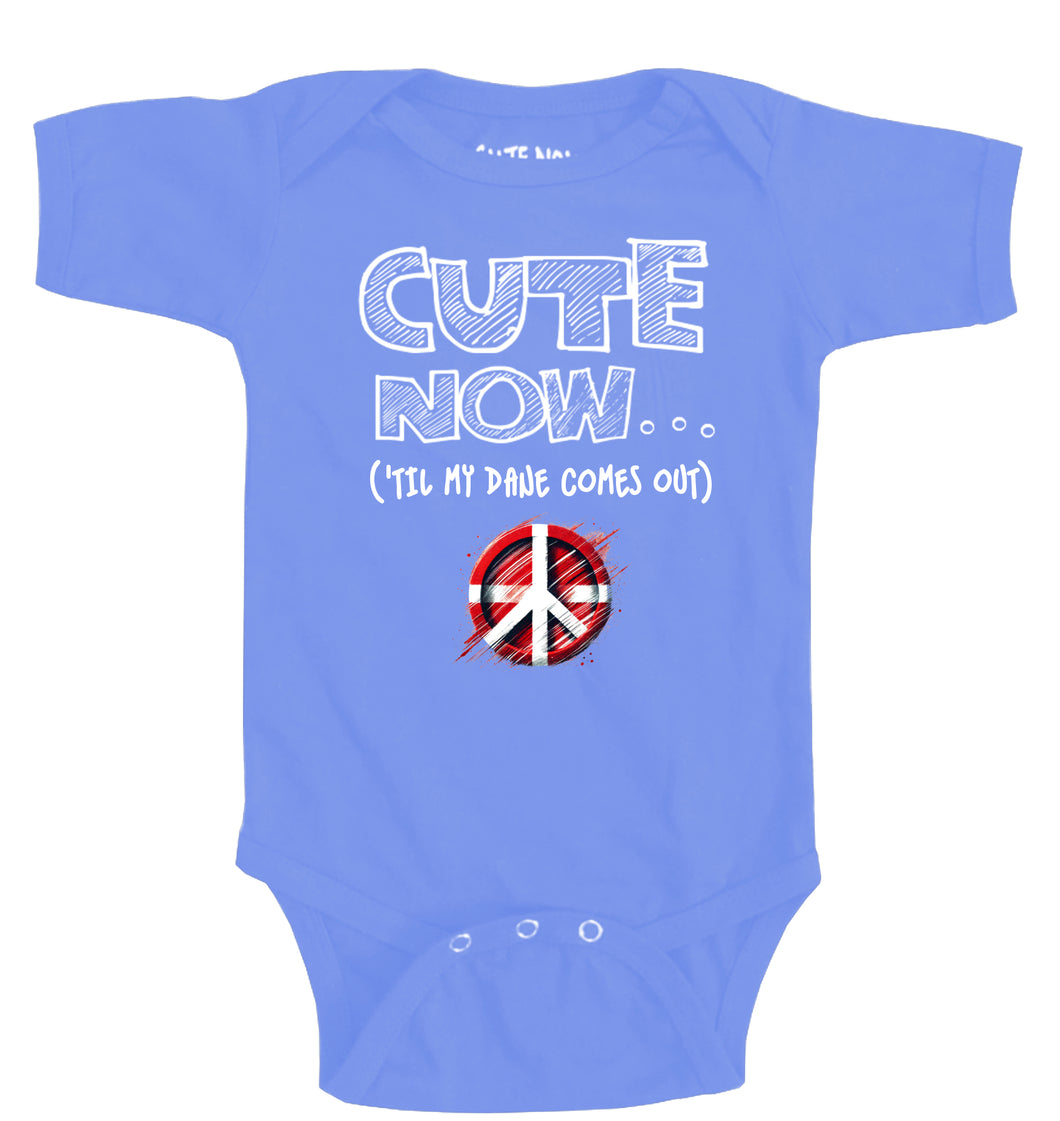 Peace ('Til My Dane Comes Out) Bodysuit
