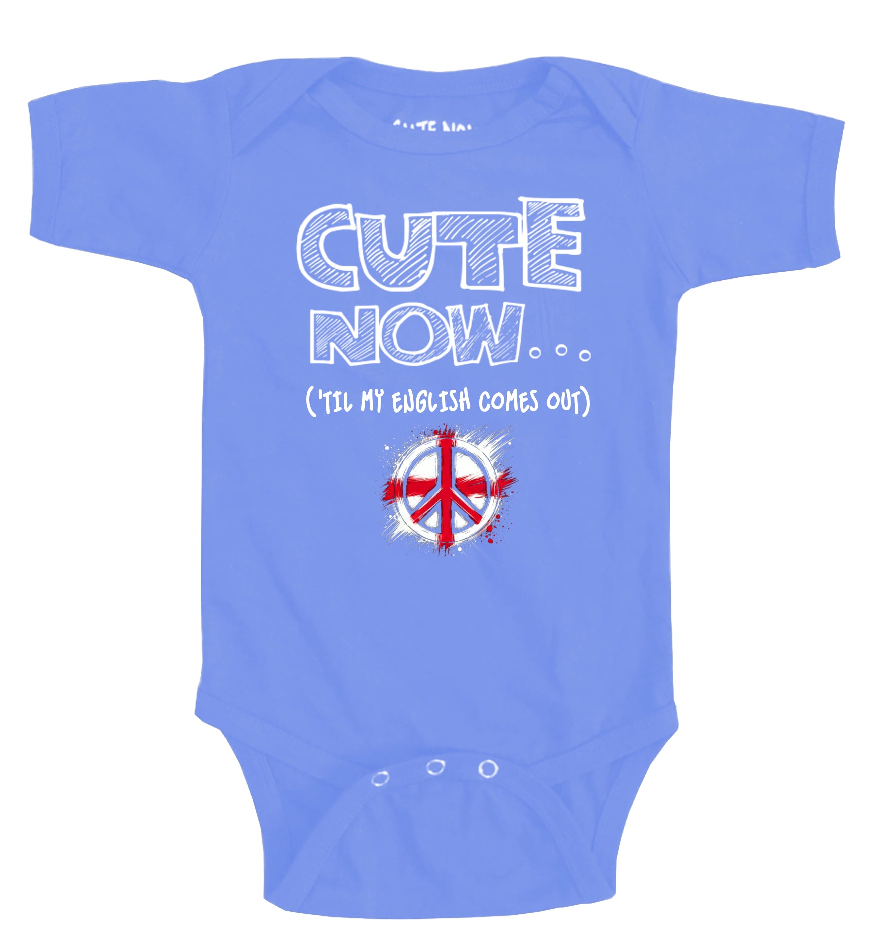 Peace ('Til My English Comes Out) Bodysuit