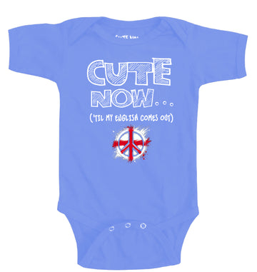 Peace ('Til My English Comes Out) Bodysuit