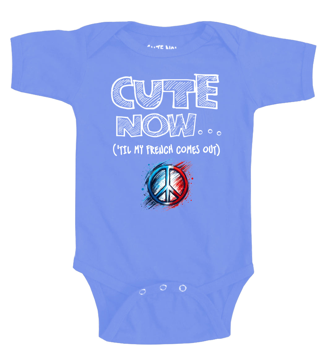 Peace ('Til My French Comes Out) Bodysuit