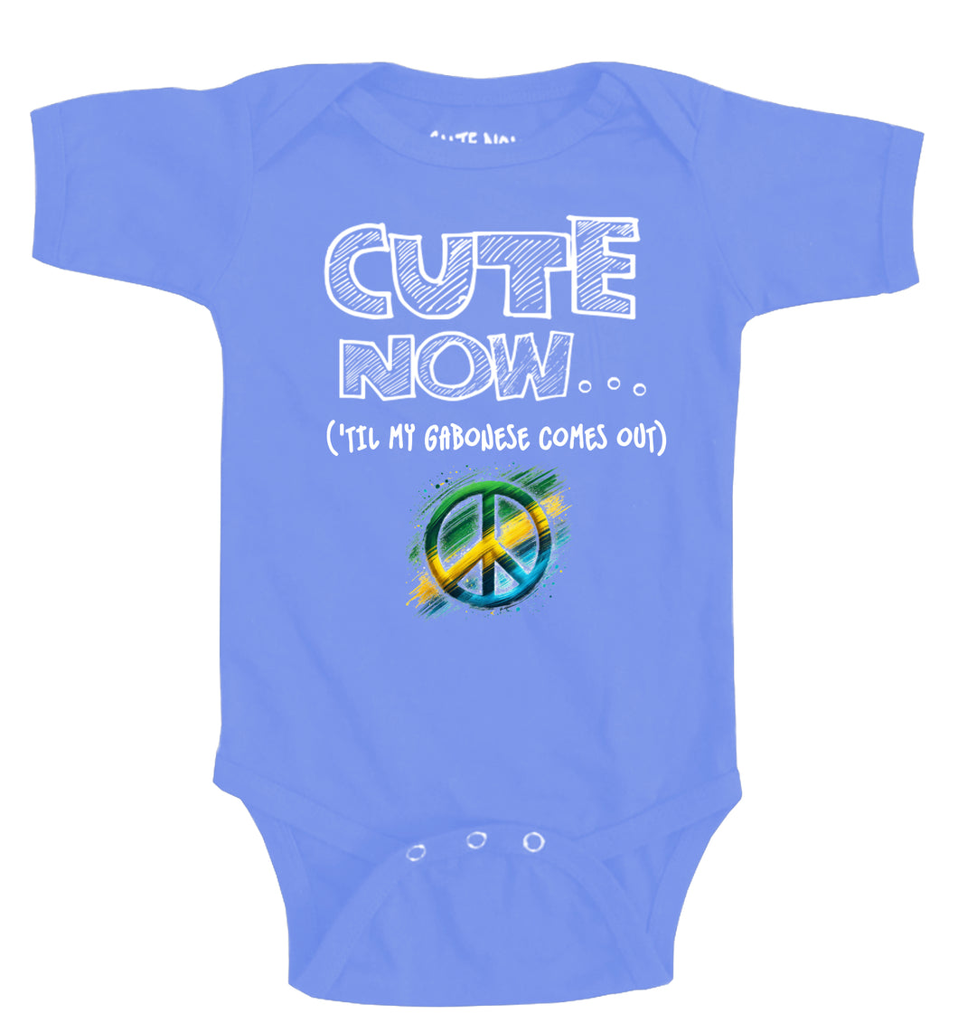 Peace ('Til My Gabonese Comes Out) Bodysuit