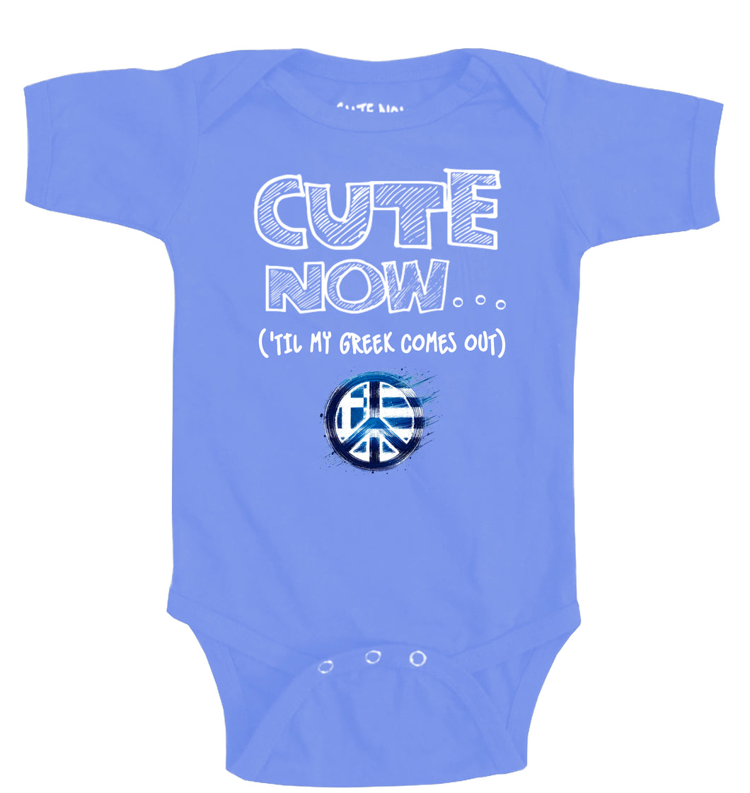 Peace ('Til My Greek Comes Out) Bodysuit