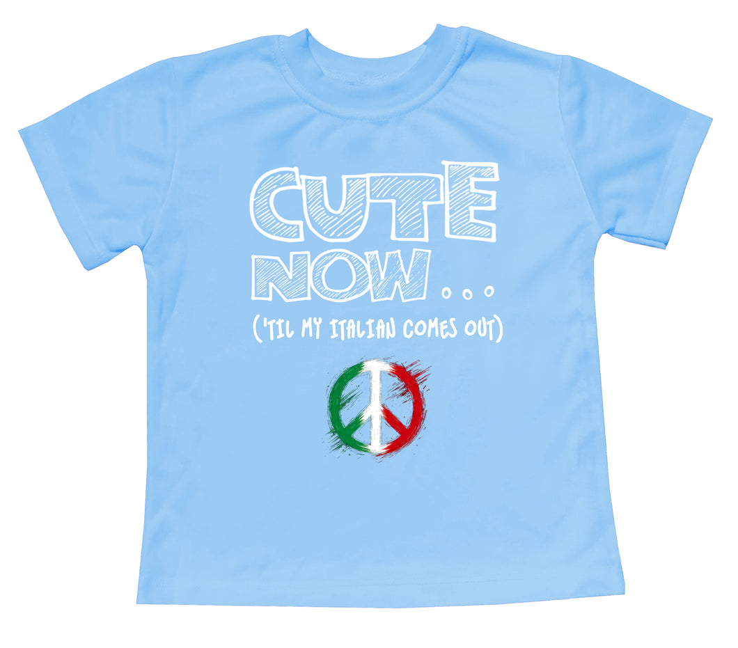 Peace ('Til My Italian Comes Out) Toddler T-shirt