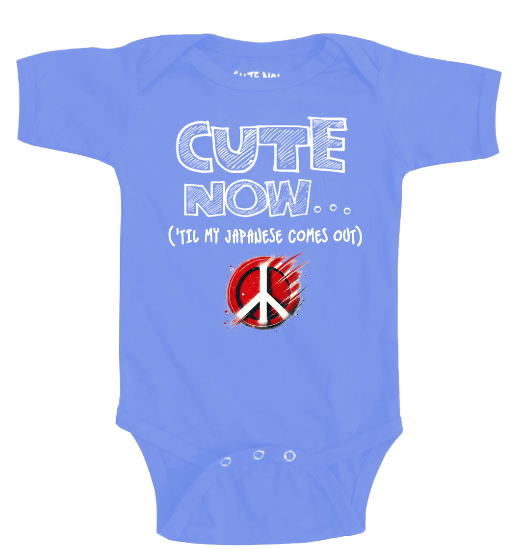 Peace ('Til My Japanese Comes Out) Bodysuit