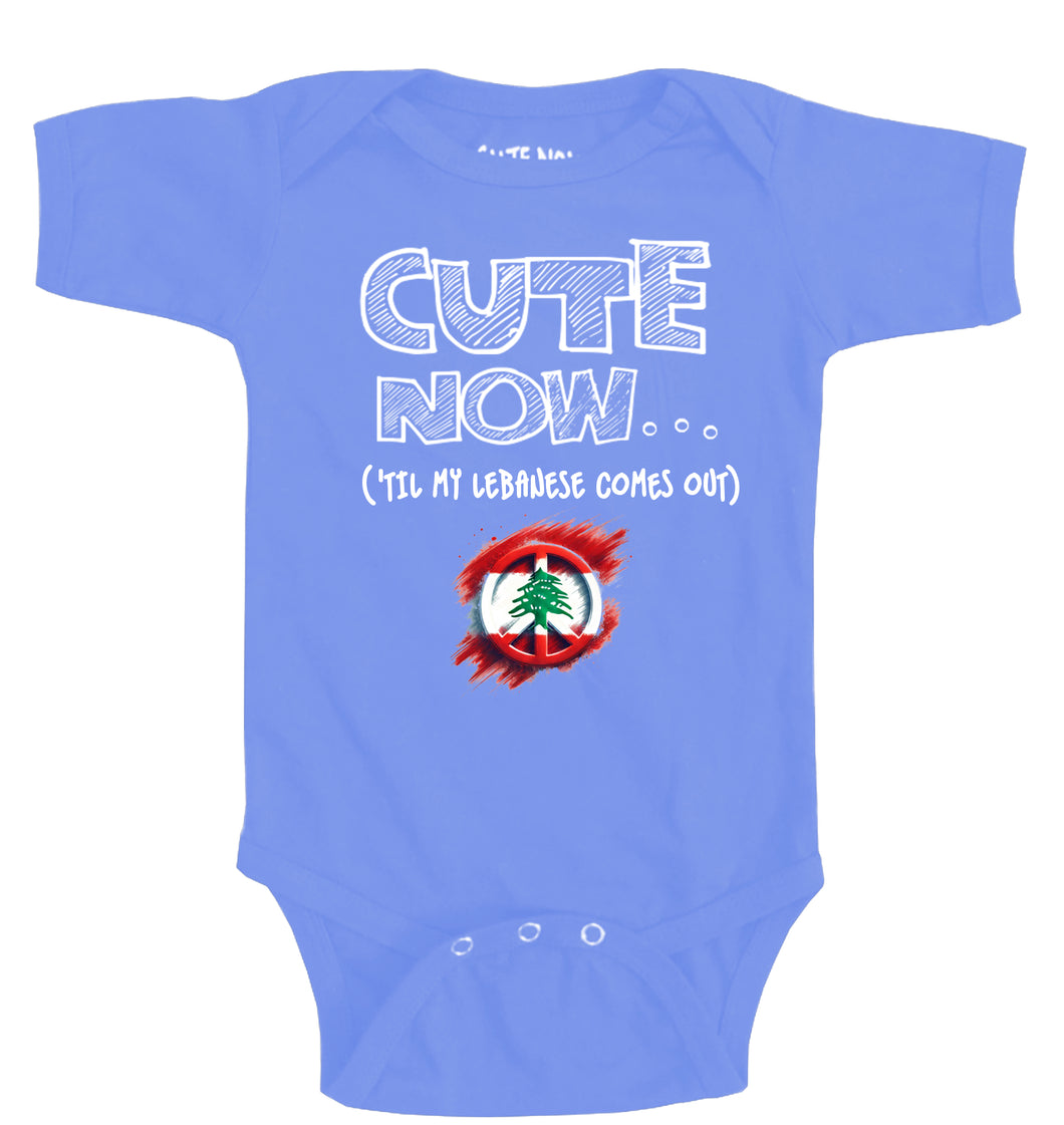 Peace ('Til My Lebanese Comes Out) Bodysuit