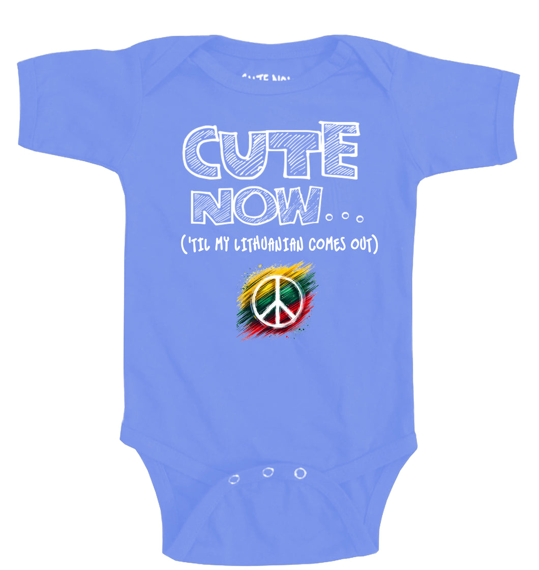 Peace ('Til My Lithuanian Comes Out) Bodysuit