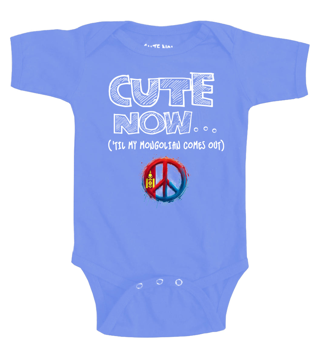 Peace ('Til My Mongolian Comes Out) Bodysuit