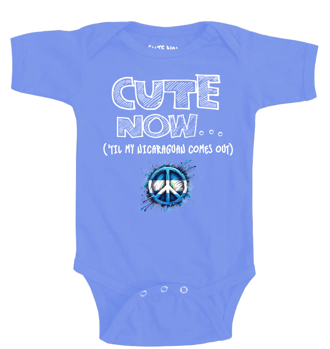 Peace ('Til My Nicaraguan Comes Out) Bodysuit