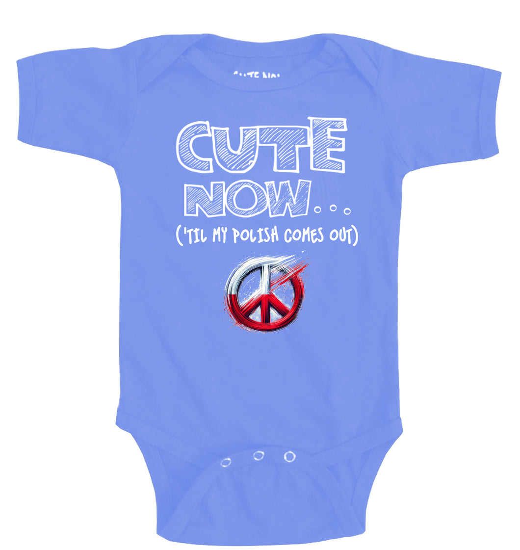 Peace ('Til My Polish Comes Out) Bodysuit