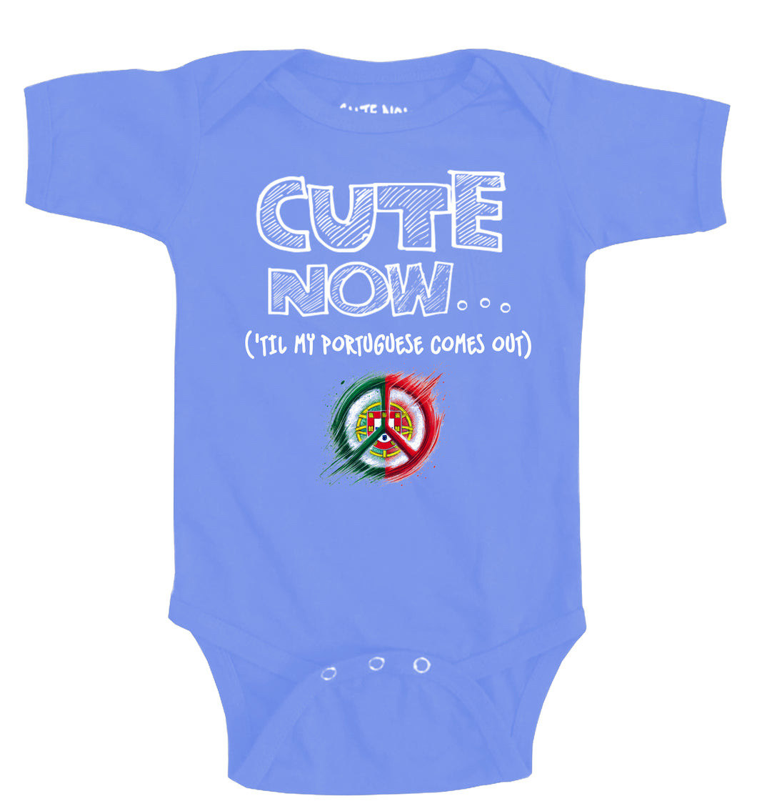 Peace ('Til My Portuguese Comes Out) Bodysuit
