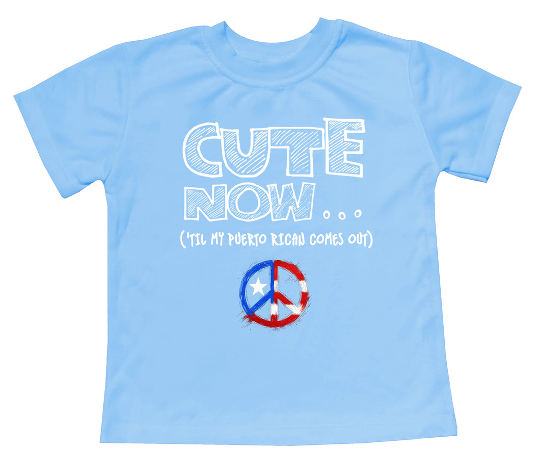 Peace ('Til My Puerto Rican Comes Out) Toddler T-shirt