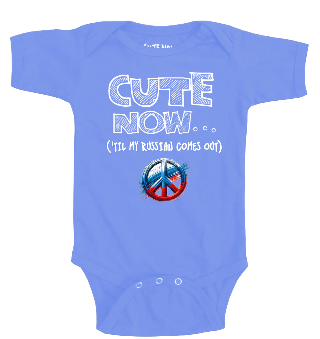 Peace ('Til My Russian Comes Out) Bodysuit