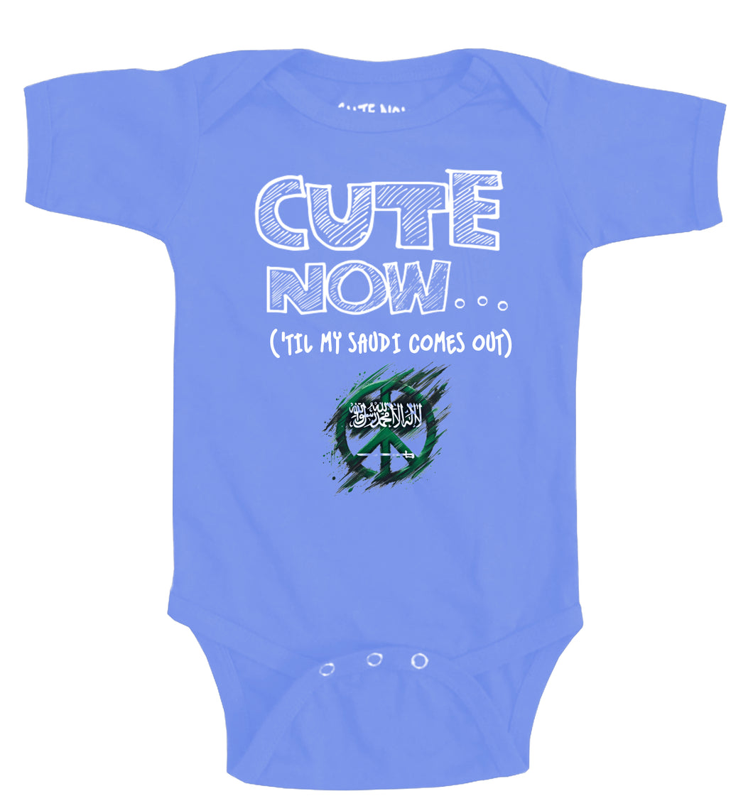Peace ('Til My Saudi Comes Out) Bodysuit