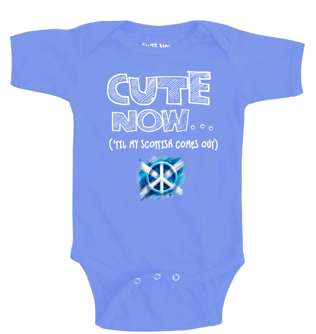 Peace ('Til My Scottish Comes Out) Bodysuit