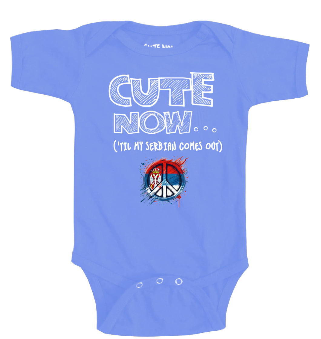 Peace ('Til My Serbian Comes Out) Bodysuit