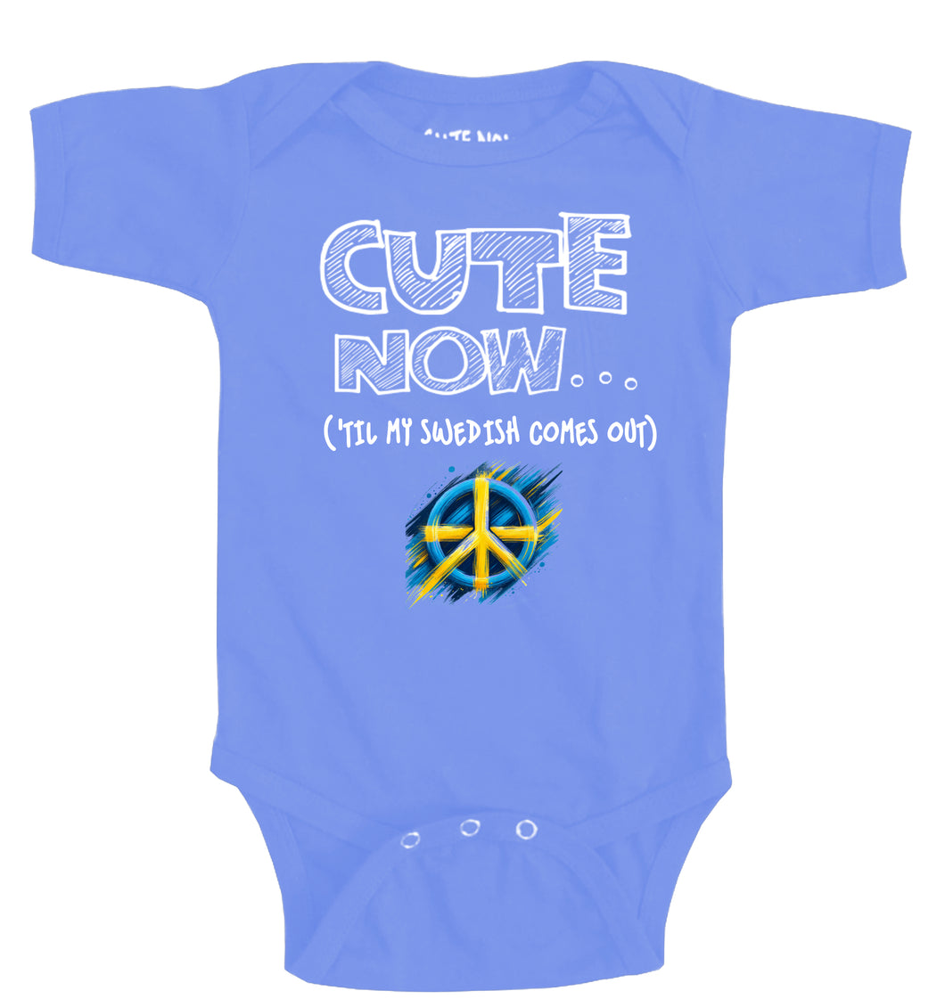 Peace ('Til My Swedish Comes Out) Bodysuit