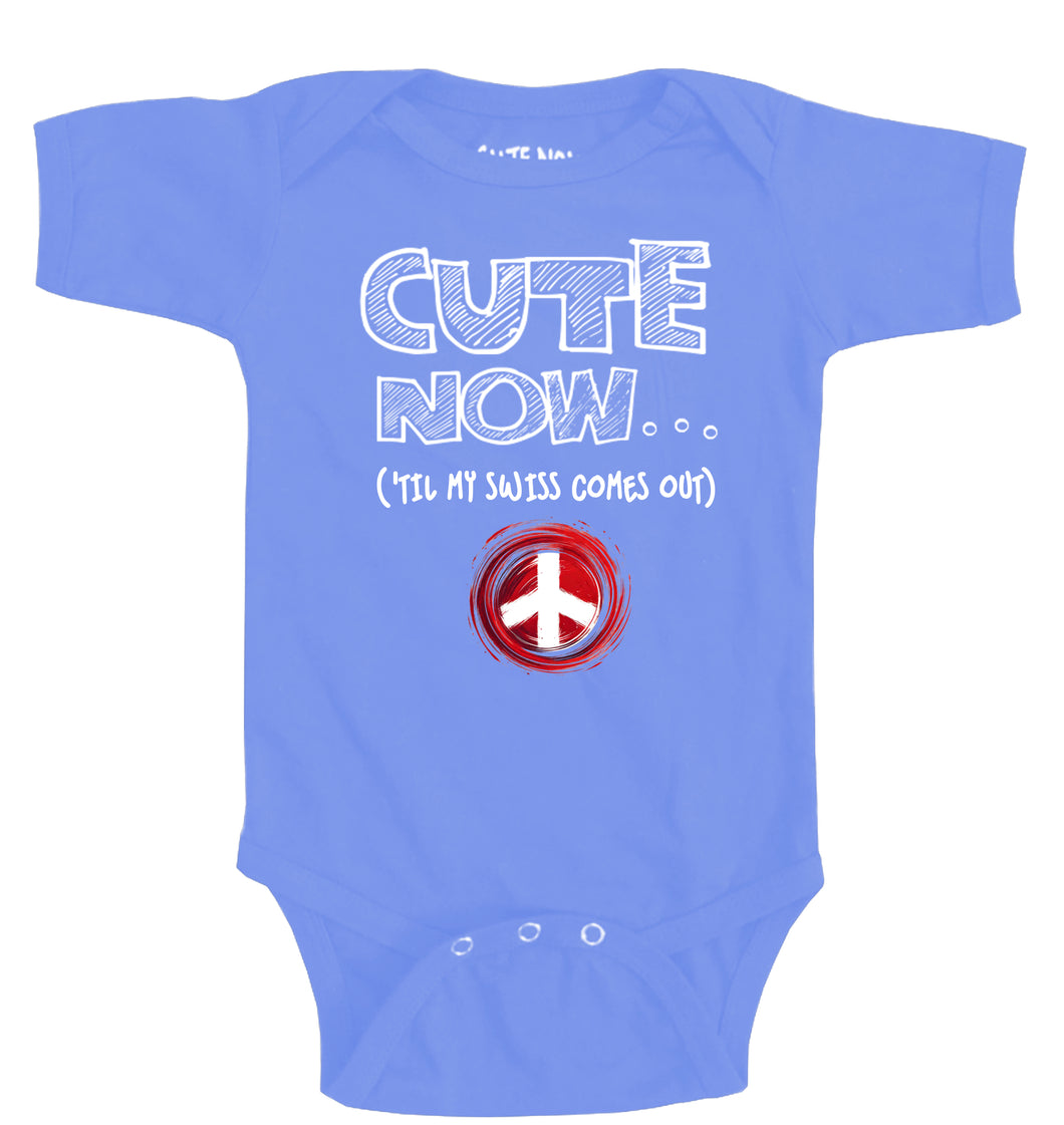 Peace ('Til My Swiss Comes Out) Bodysuit