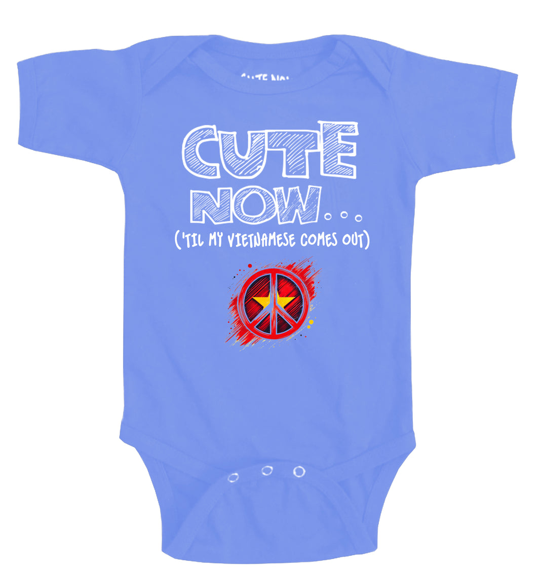 Peace ('Til My Vietnamese Comes Out) Bodysuit