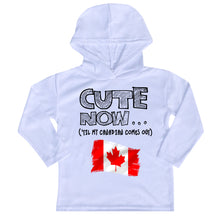('Til My Canadian Comes Out) Toddler Long Sleeve Hooded T-shirt