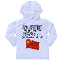 ('Til My Chinese Comes Out) Toddler Long Sleeve Hooded T-shirt