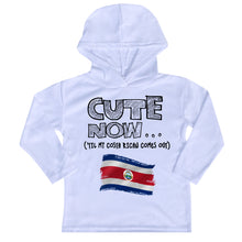 ('Til My Costa Rican Comes Out) Toddler Long Sleeve Hooded T-shirt