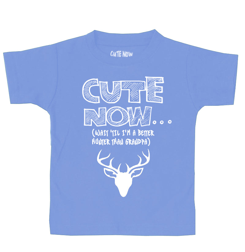 ('Til I'm a Better Hunter Than Grandpa) Toddler T-shirt