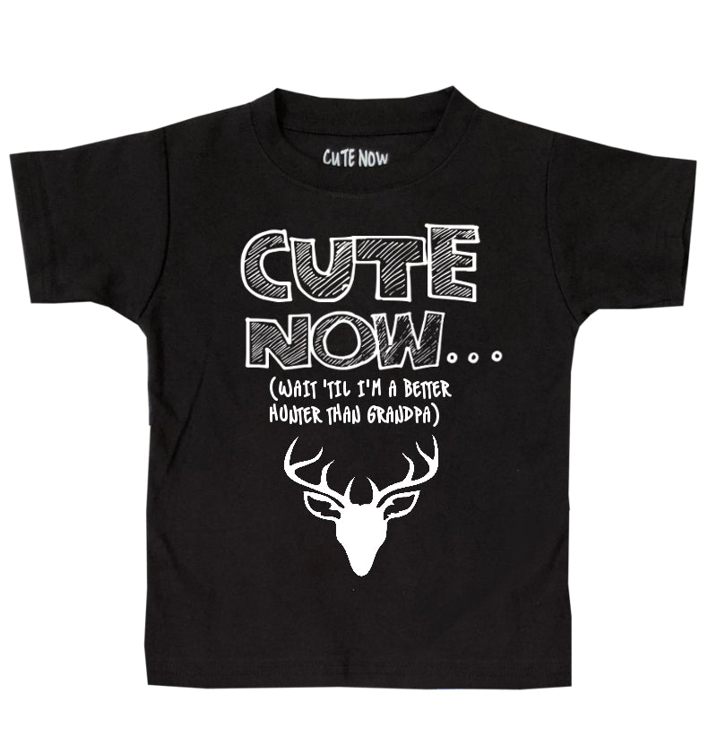 ('Til I'm a Better Hunter Than Grandpa) Toddler T-shirt
