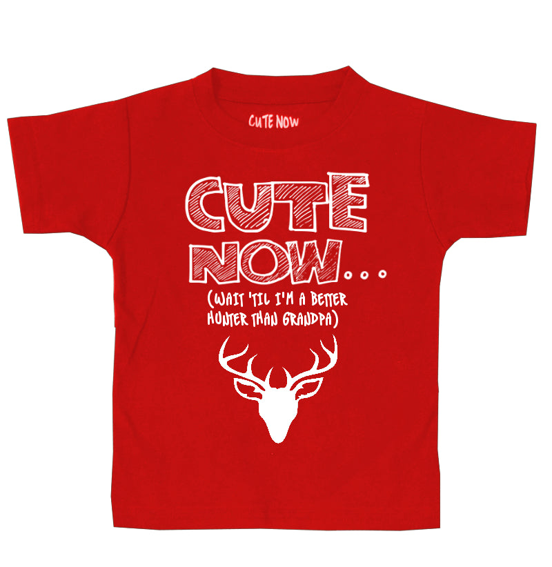 ('Til I'm a Better Hunter Than Grandpa) Toddler T-shirt