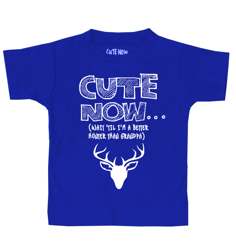 ('Til I'm a Better Hunter Than Grandpa) Toddler T-shirt