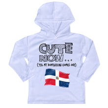 ('Til My Dominican Comes Out) Toddler Long Sleeve Hooded T-shirt