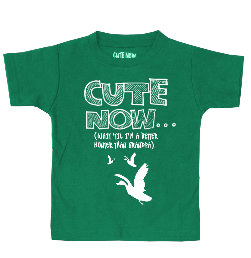 ('Til I'm a Better Hunter Than Grandpa) Toddler T-shirt