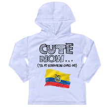 ('Til My Ecuadorian Comes Out) Toddler Long Sleeve Hooded T-shirt