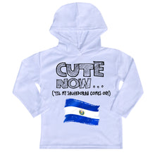 ('Til My Salvadoran Comes Out) Toddler Long Sleeve Hooded T-shirt