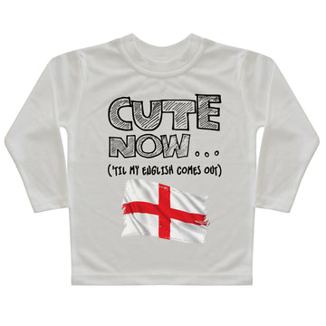 ('Til My English Comes Out) Toddler Long Sleeve T-shirt
