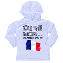 ('Til My French Comes Out) Toddler Long Sleeve Hooded T-shirt