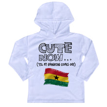 ('Til My Ghanaian Comes Out) Toddler Long Sleeve Hooded T-shirt