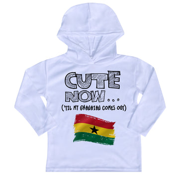 ('Til My Ghanaian Comes Out) Toddler Long Sleeve Hooded T-shirt