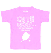 (Wait 'Til I Beat Grandma in Pickleball) Toddler T-shirt