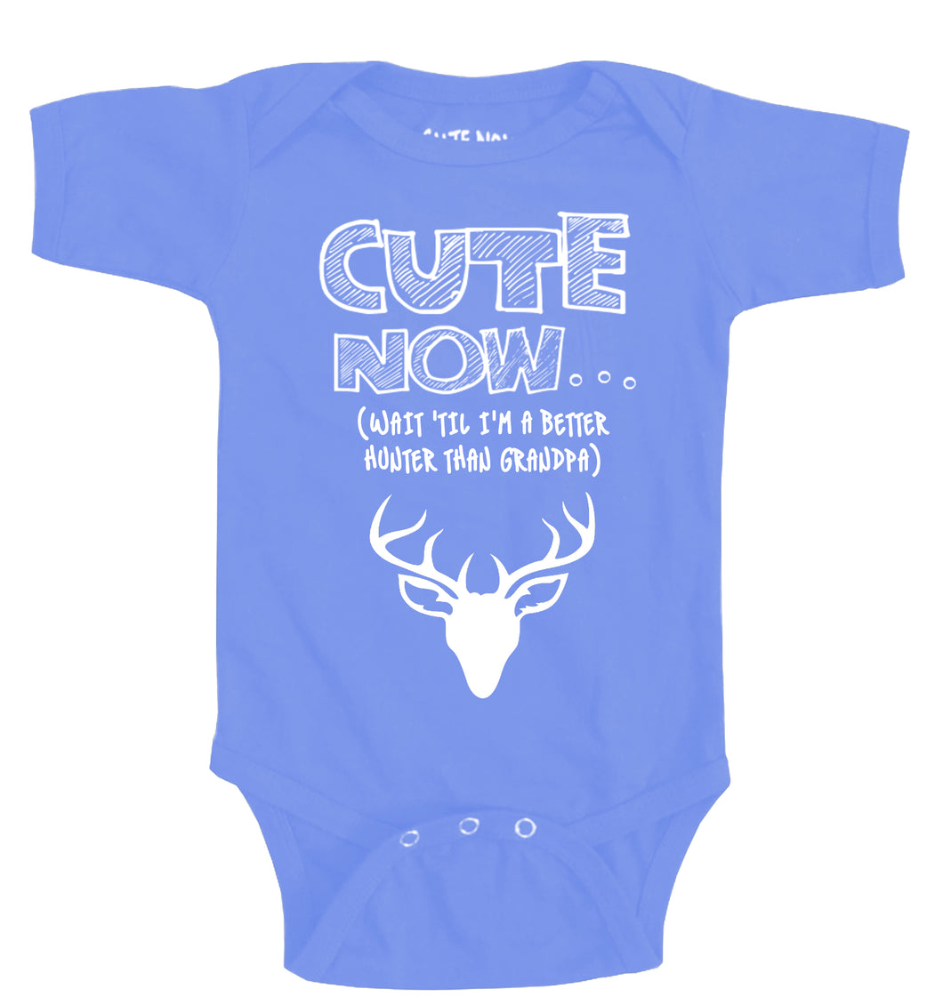 (Wait 'Til I'm A Better Hunter Than Grandpa) Bodysuit