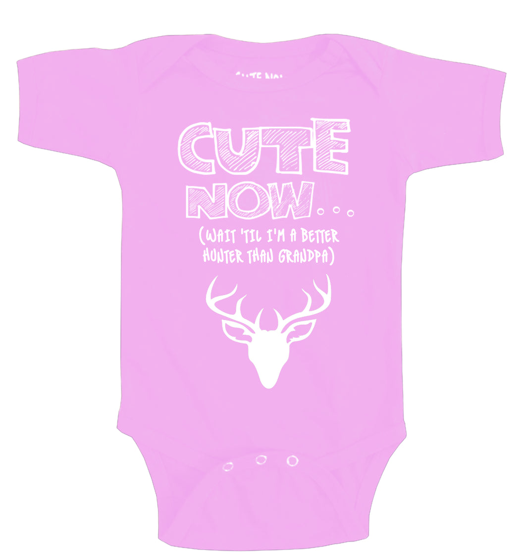 (Wait 'Til I'm A Better Hunter Than Grandpa) Bodysuit