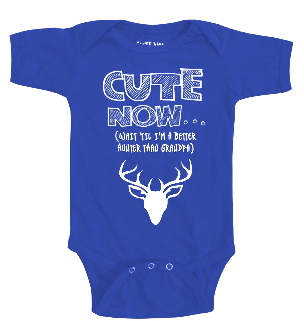 (Wait 'Til I'm A Better Hunter Than Grandpa) Bodysuit