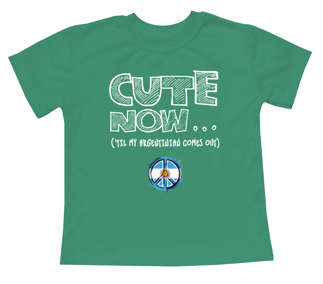 Peace ('Til My Argentinian Comes Out) Toddler T-shirt