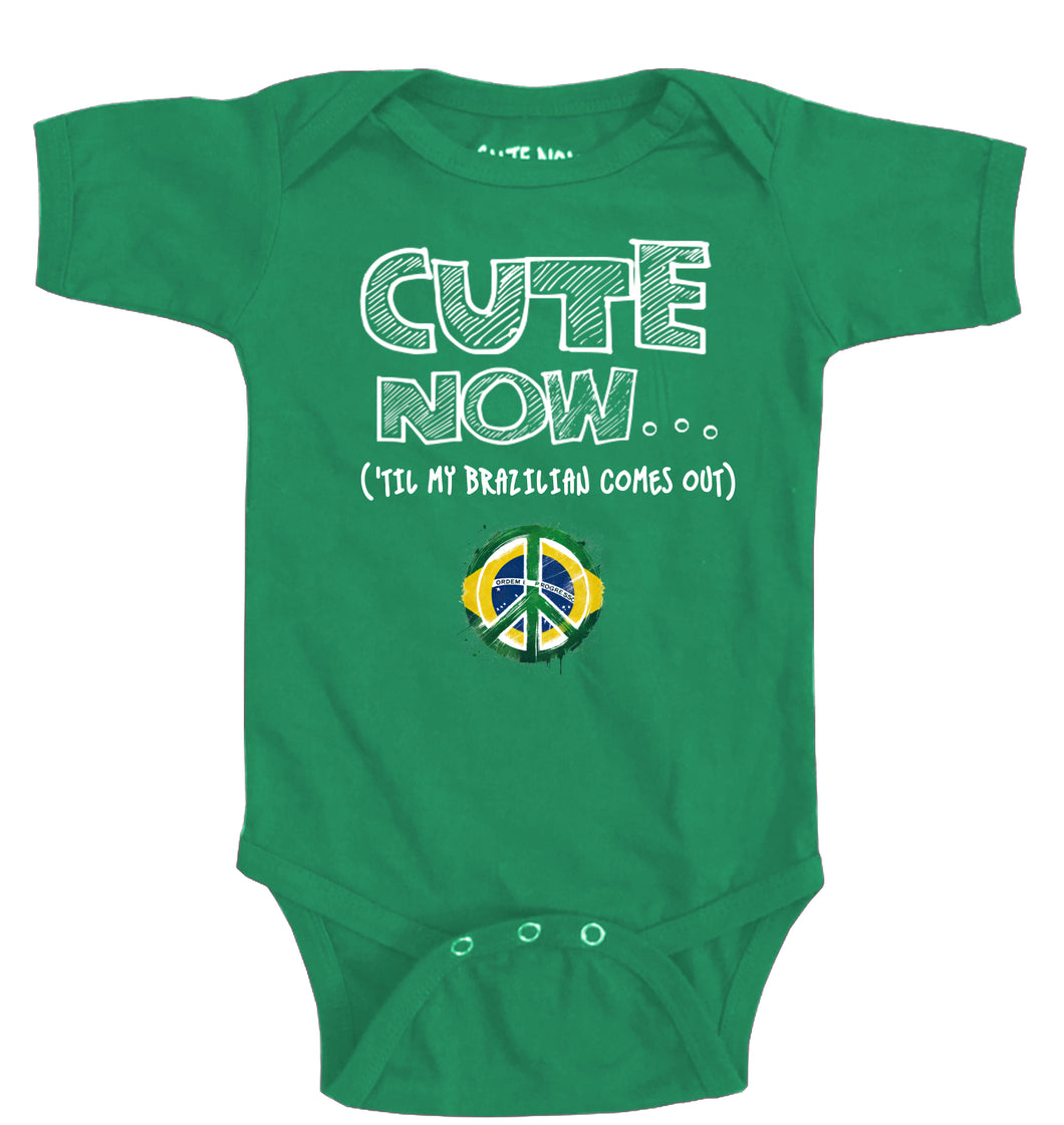 Peace ('Til My Brazilian Comes Out) Bodysuit