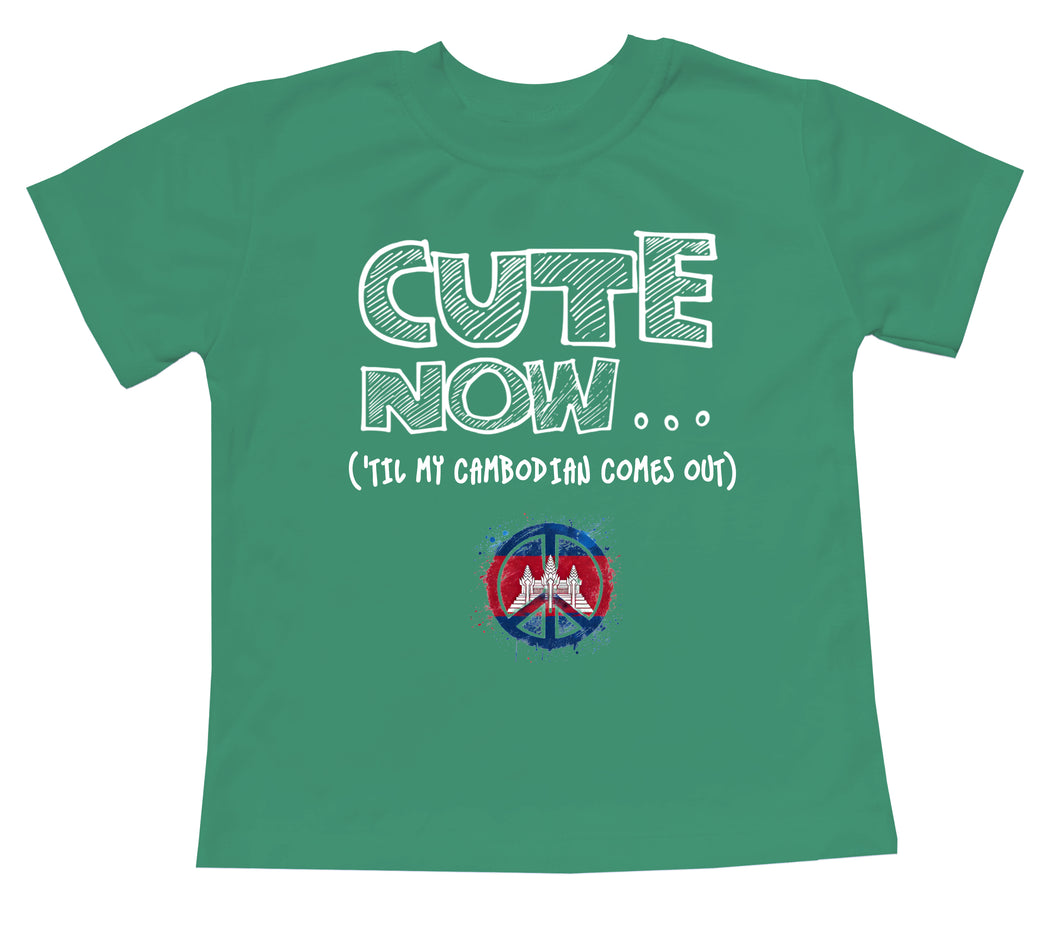 Peace ('Til My Cambodian Comes Out) Toddler T-shirt