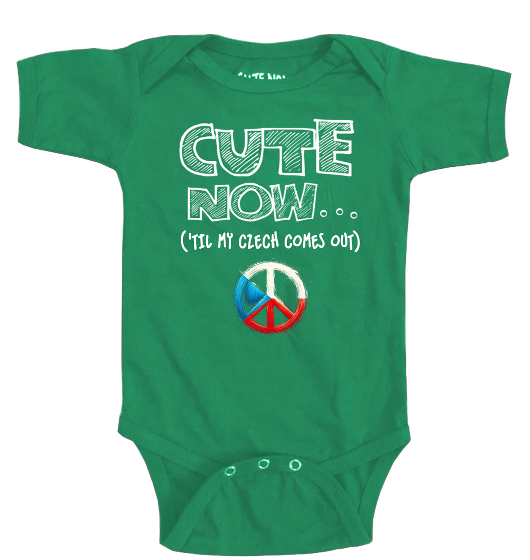 Peace ('Til My Czech Comes Out) Bodysuit