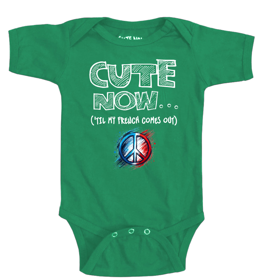 Peace ('Til My French Comes Out) Bodysuit