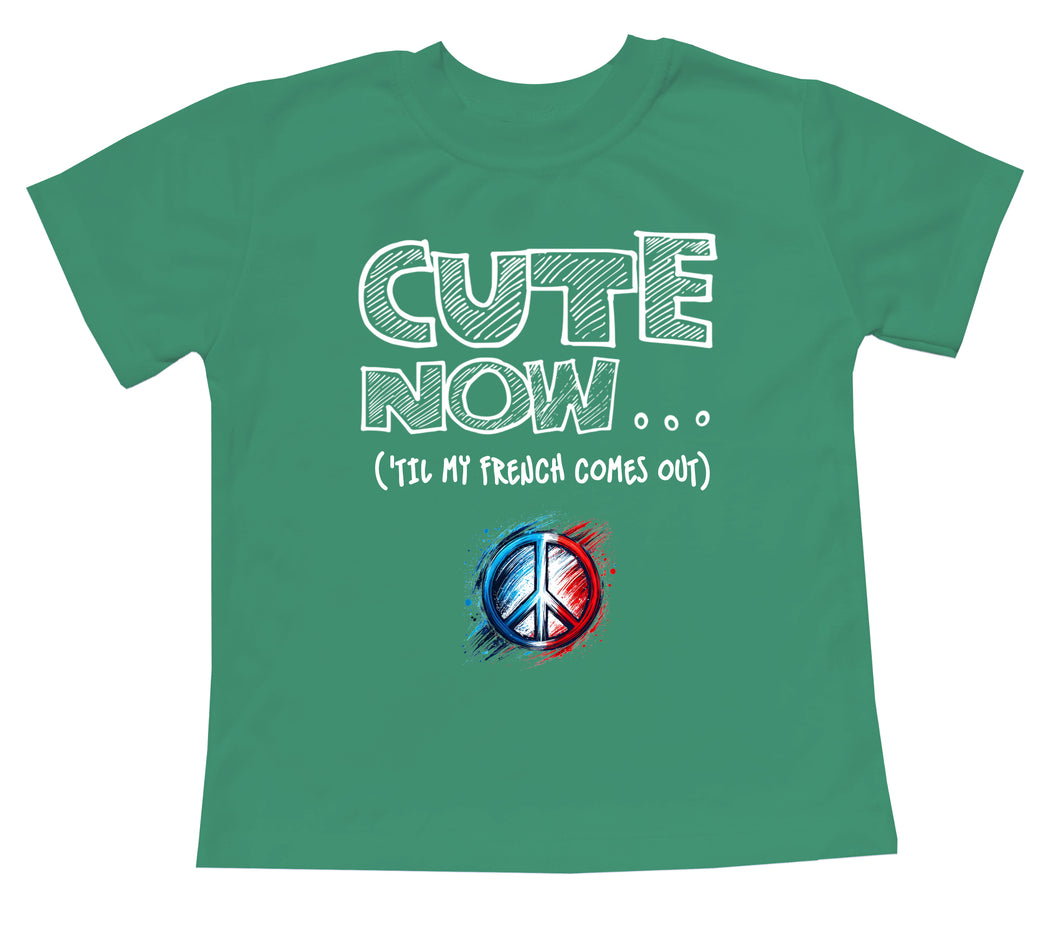 Peace ('Til My French Comes Out) Toddler T-shirt