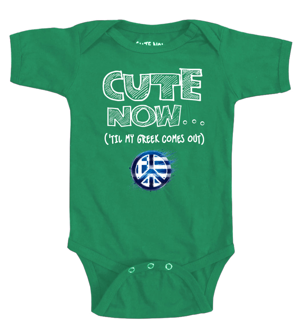 Peace ('Til My Greek Comes Out) Bodysuit